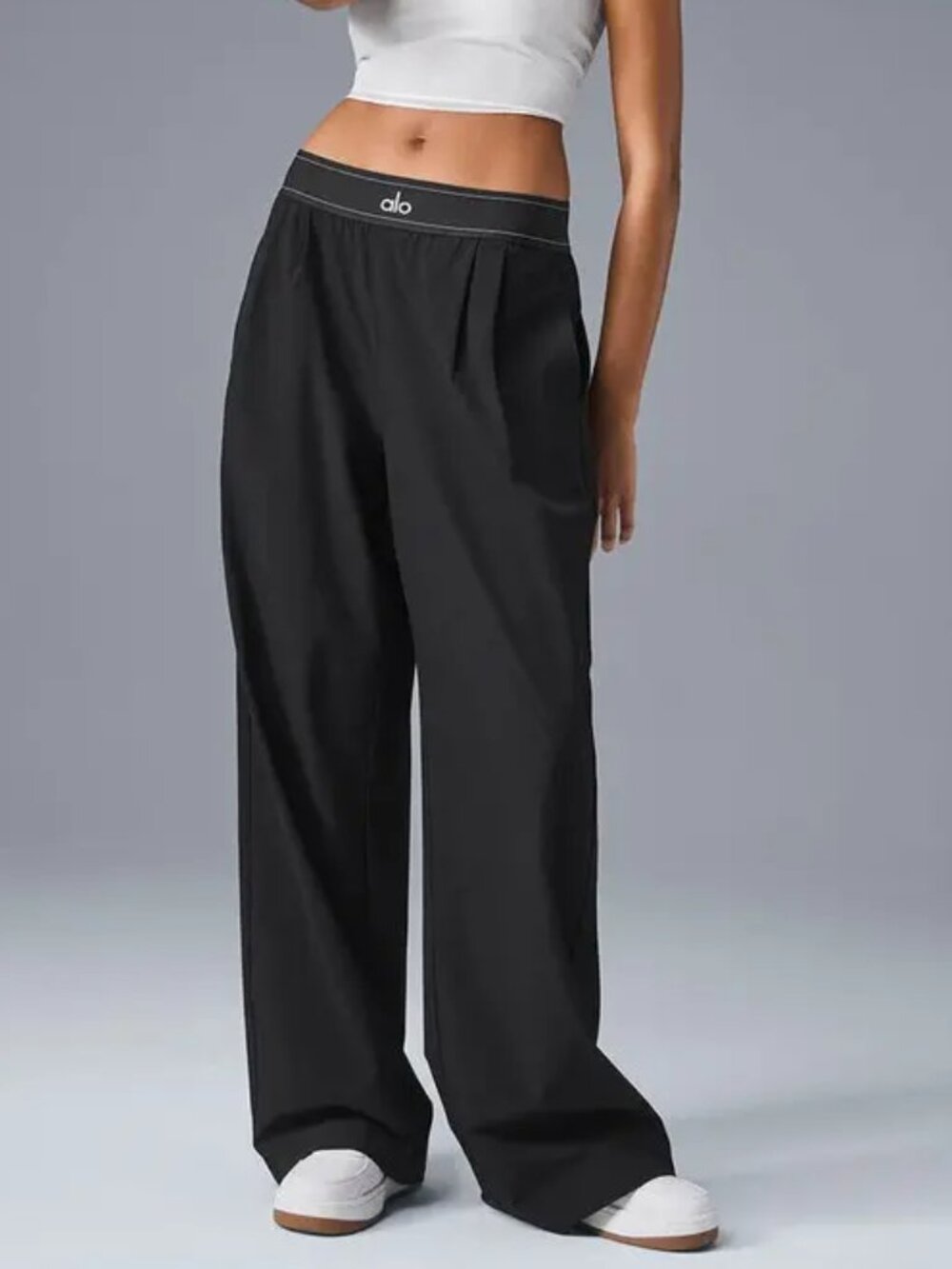 ALO Yoga 🎨🎨Regular Style Black Sporty Casual Suit Pants (🤗Women's)